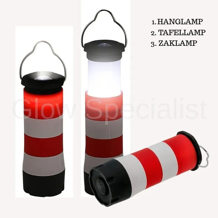 VUURTOREN - 3-IN-1 LED ZAKLAMP