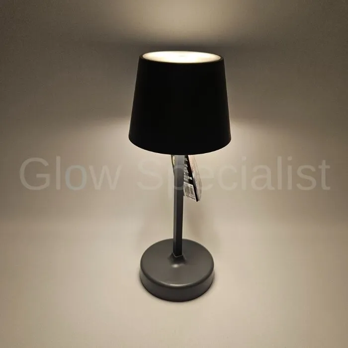 LED TOUCH TABLE LAMP - 3 FUNCTIONS - DIMMABLE - GREY