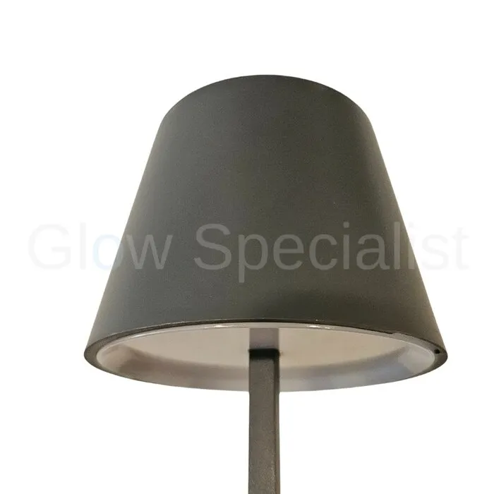 LED TOUCH TAFELLAMP - 3 FUNCTIES - DIMBAAR - GRIJS