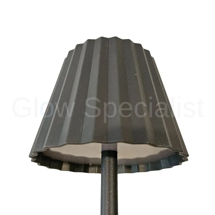 LED TOUCH TABLE LAMP - 3 FUNCTIONS - DIMMABLE - GREY