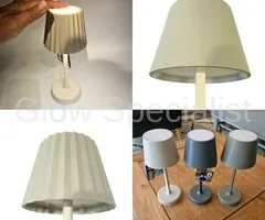 LED TOUCH TAFELLAMP - 3 FUNCTIES - DIMBAAR - BEIGE