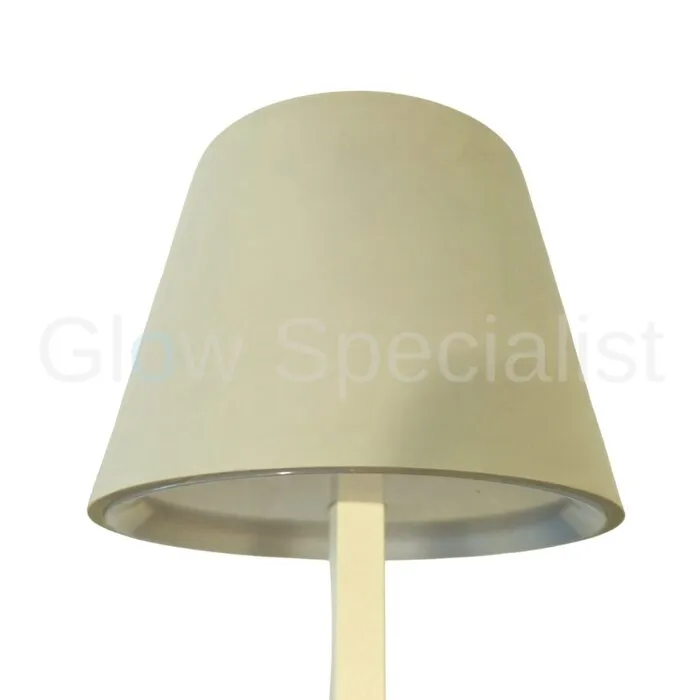 LED TOUCH TAFELLAMP - 3 FUNCTIES - DIMBAAR - BEIGE