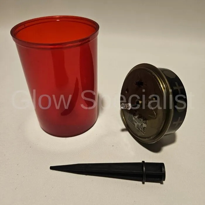 SOLAR LED GRAVE LIGHT - WITH GROUND PIN