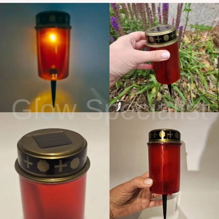 SOLAR LED GRAFLICHT - MET GRONDPEN