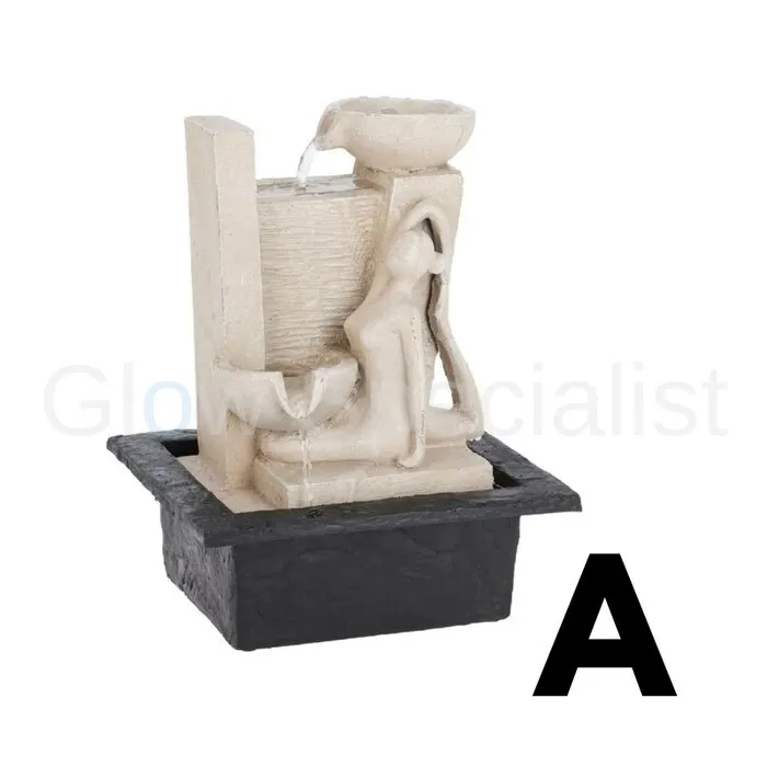 FOUNTAIN WITH LED - HOME DECORATION - YOGA POSE