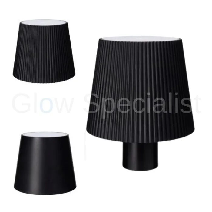 LED TOUCH BOTTLE LAMP - RECHARGEABLE - 3 FUNCTIONS - DIMMABLE - GREY