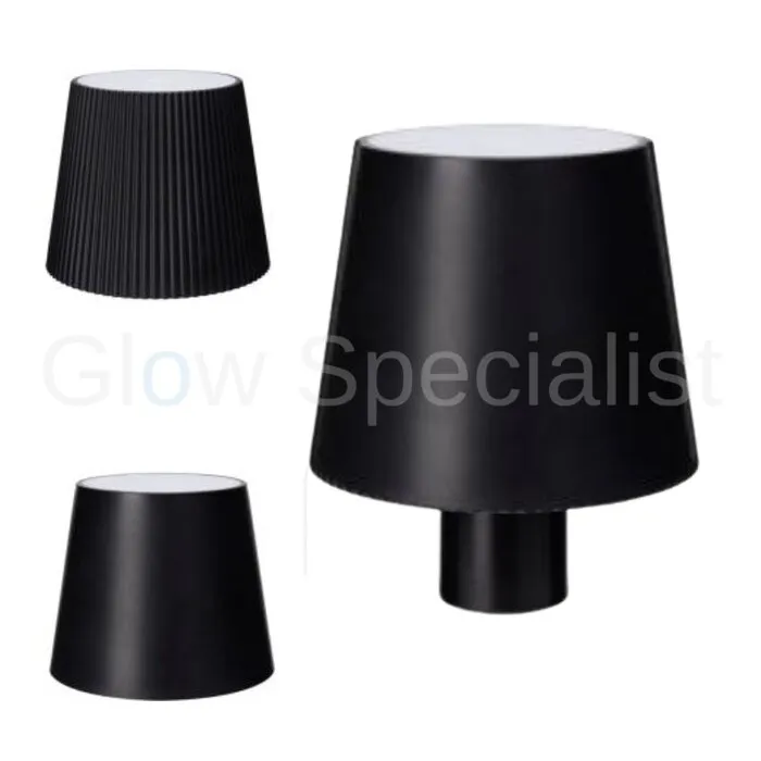 LED TOUCH BOTTLE LAMP - RECHARGEABLE - 3 FUNCTIONS - DIMMABLE - GREY