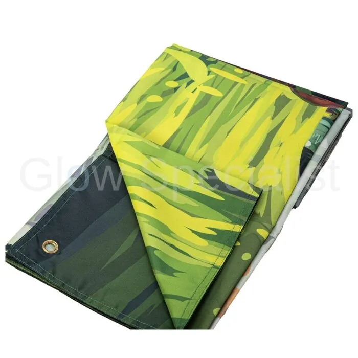 Europalms BANNER HAUNTED FOREST - 400 X 180 CM - HALLOWEEN