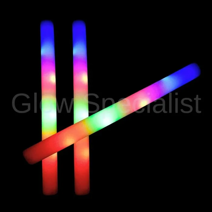 Glow Specialist LED FOAM STICK -  SCHUIMSTAAF - MULTICOLOR