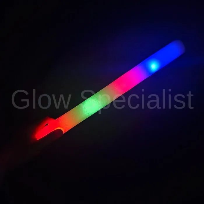 LED FOAM STICKS - MULTICOLOR - BOX OF 100 PIECES