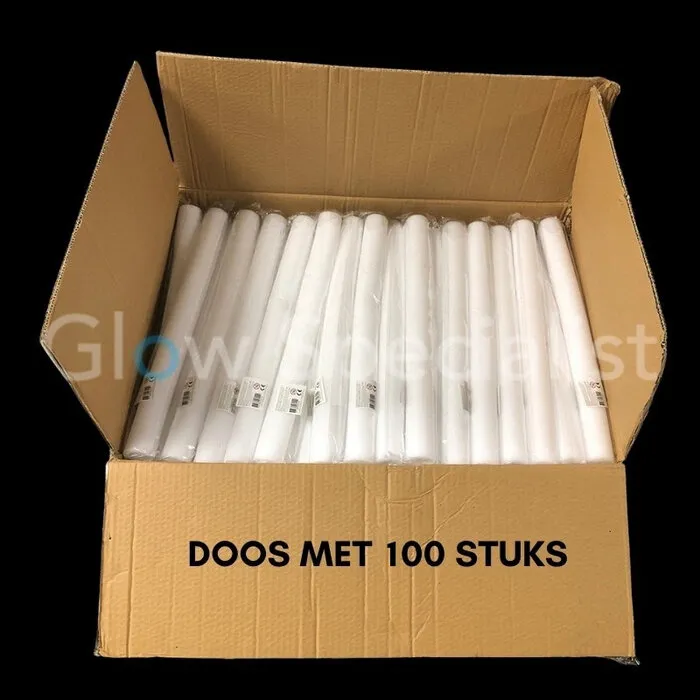 FOAMSTICKS LED - MULTICOLOR - DOOS MET 100 STUKS