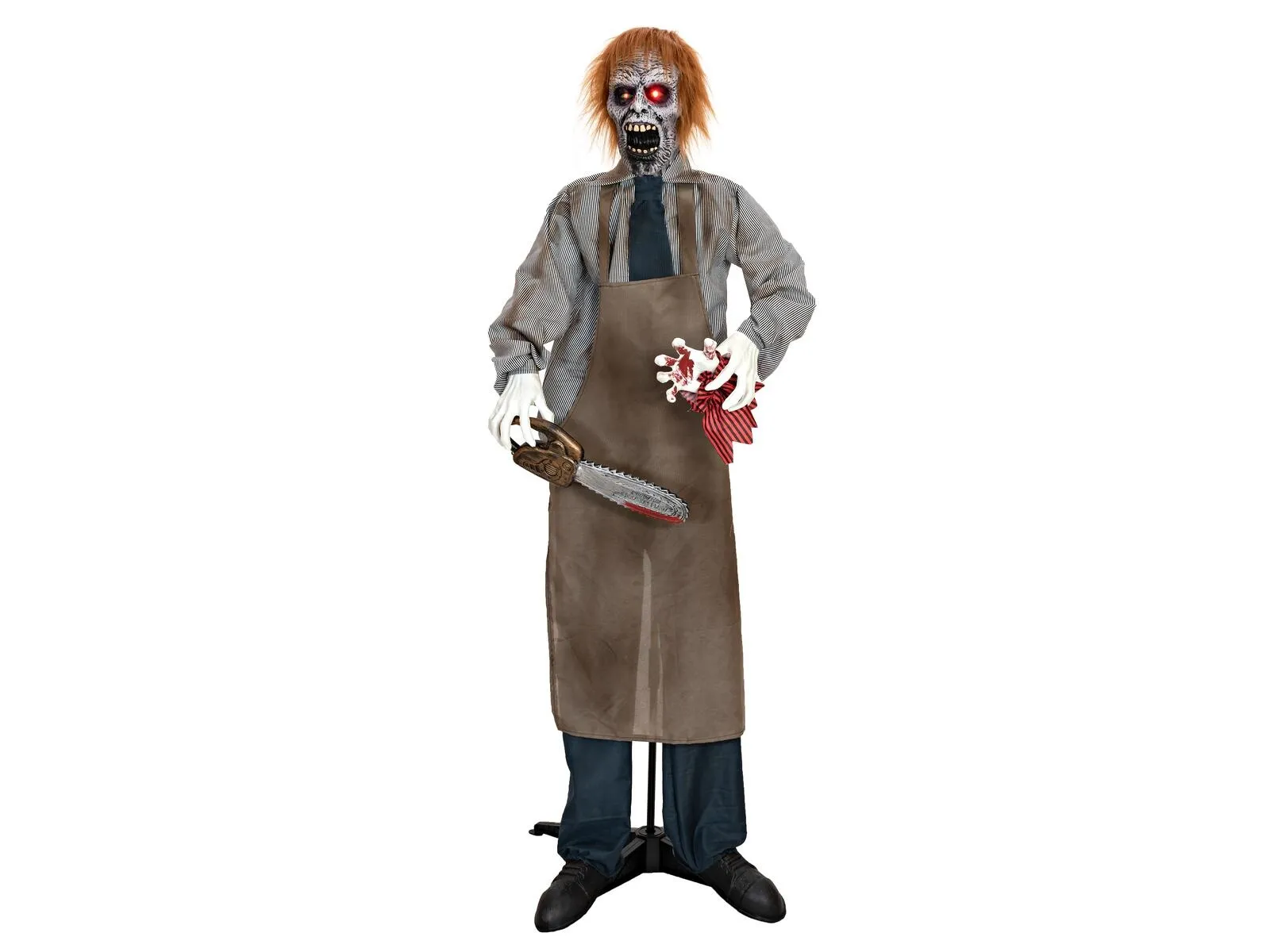 Europalms ZOMBIE WITH CHAINSAW - 170 CM - MOTION/SOUND - EUROPALMS