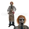 Europalms ZOMBIE MET KETTINGZAAG - 170 CM - HALLOWEEN FIGUUR