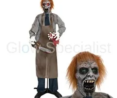 Europalms ZOMBIE WITH CHAINSAW - 170 CM - HALLOWEEN FIGURE