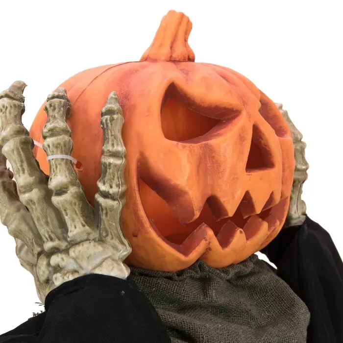 Europalms POP-UP POMPOEN - HALLOWEEN - 70 CM - BEWEGEND - LICHT EN GELUID - EUROPALMS