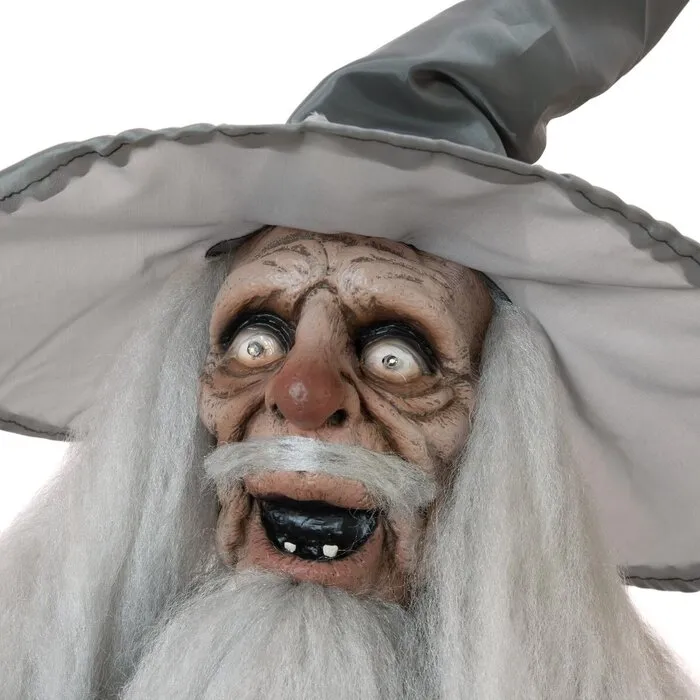Europalms WIZARD - HALLOWEEN - 190 CM - SOUND, LIGHT AND MOTION - EUROPALMS