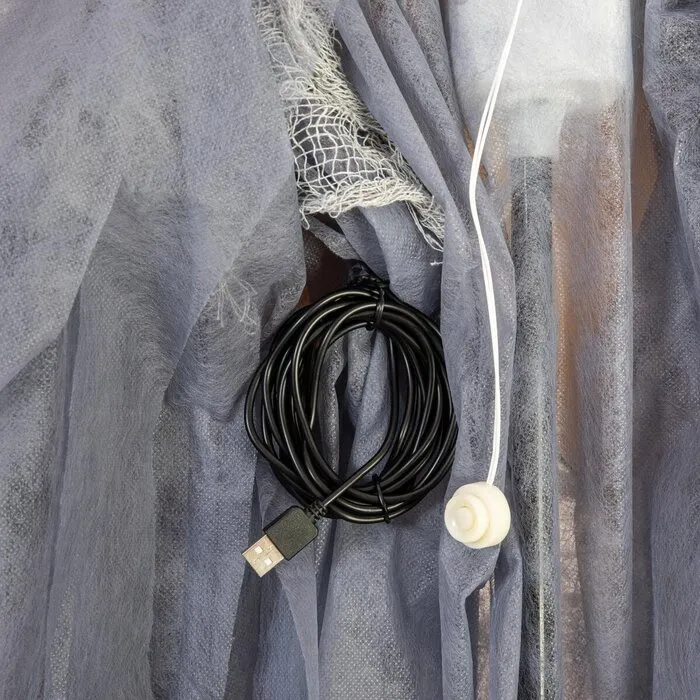 Europalms DARK ANGEL - HALLOWEEN - 160 CM - BEWEGING - LICHT EN GELUID - EUROPALMS