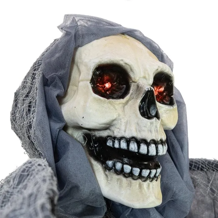 Europalms DARK ANGEL - HALLOWEEN - 160 CM - BEWEGING - LICHT EN GELUID - EUROPALMS