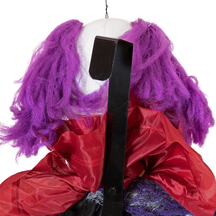 Europalms CLOWN ROBBY - HALLOWEEN - 120 CM - BEWEGING - LICHT EN GELUID - EUROPALMS