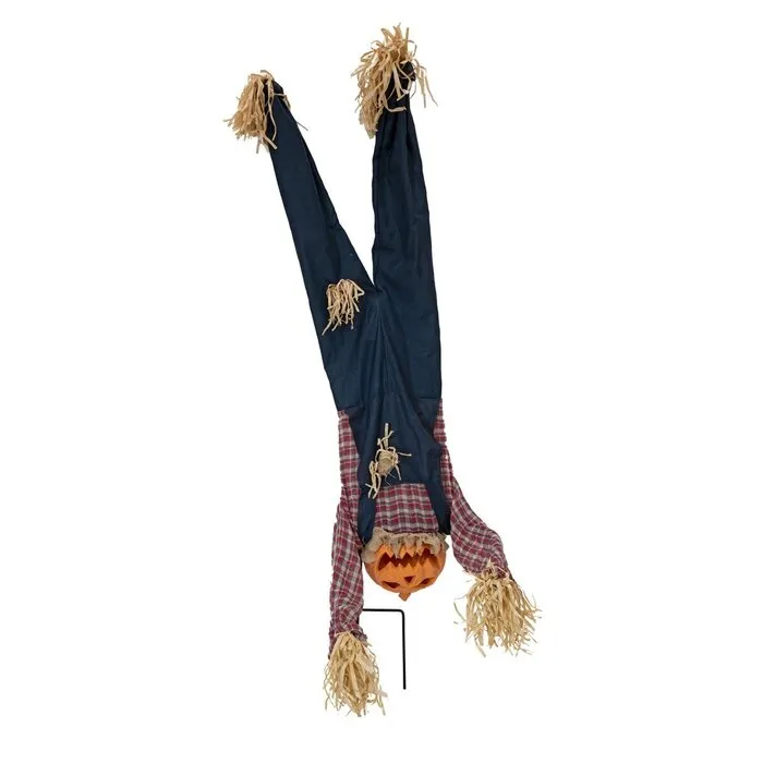 Europalms PUMPKIN MAN HANDSTAND - GROUND STICKER - HALLOWEEN - 153 CM - MOVEMENT, LIGHT AND SOUND - EUROPALMS