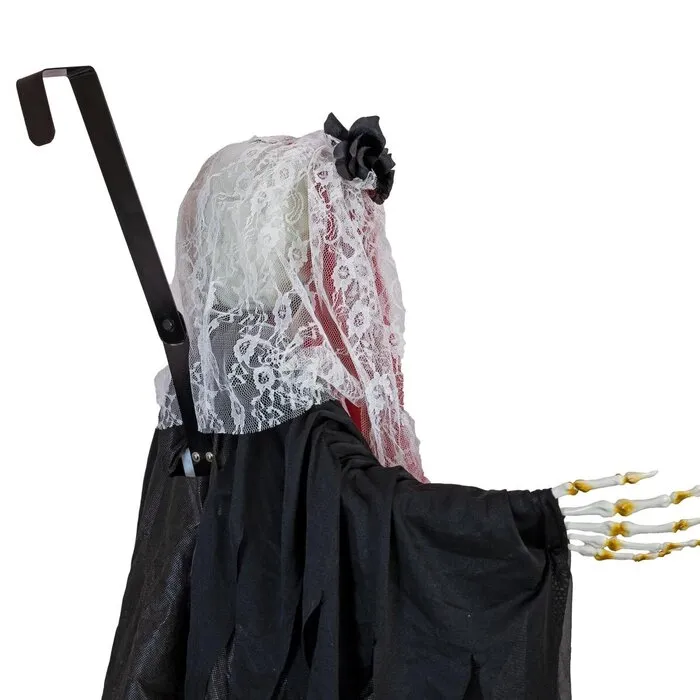 Europalms SKELET LA CATARINA - HALLOWEEN - 100 CM - BEWEGEND - LICHT EN GELUID - EUROPALMS