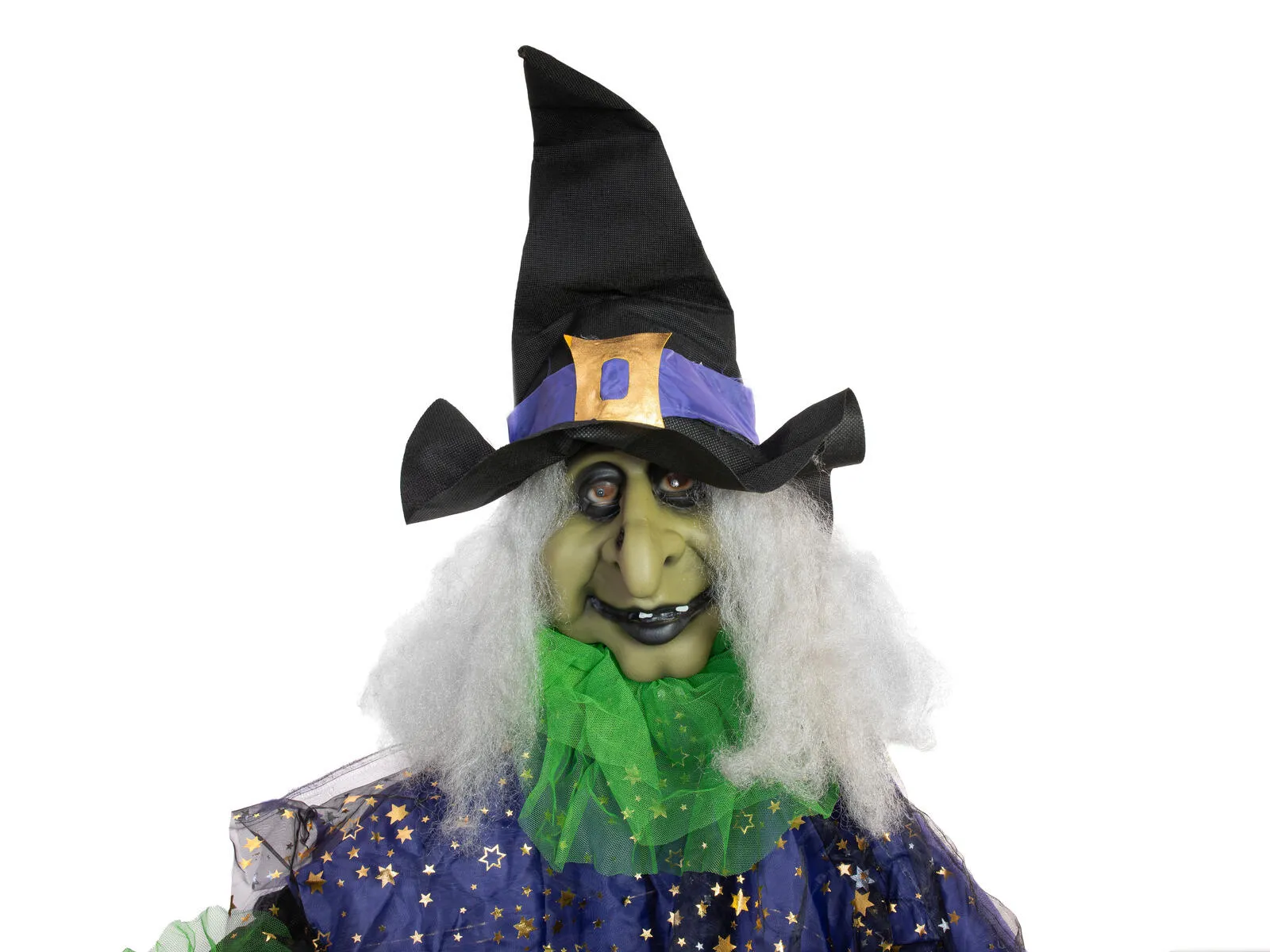Europalms WITCH LISBETH - HALLOWEEN - 200 CM - LIGHT AND SOUND - EUROPALMS
