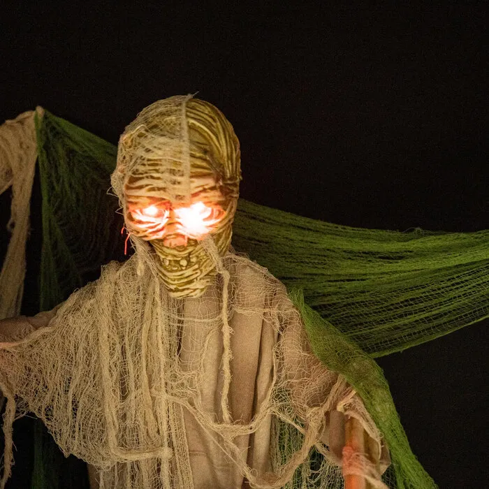 Europalms MUMMY - HALLOWEEN - 160 CM - MOVEMENT - LIGHT AND SOUND - EUROPALMS