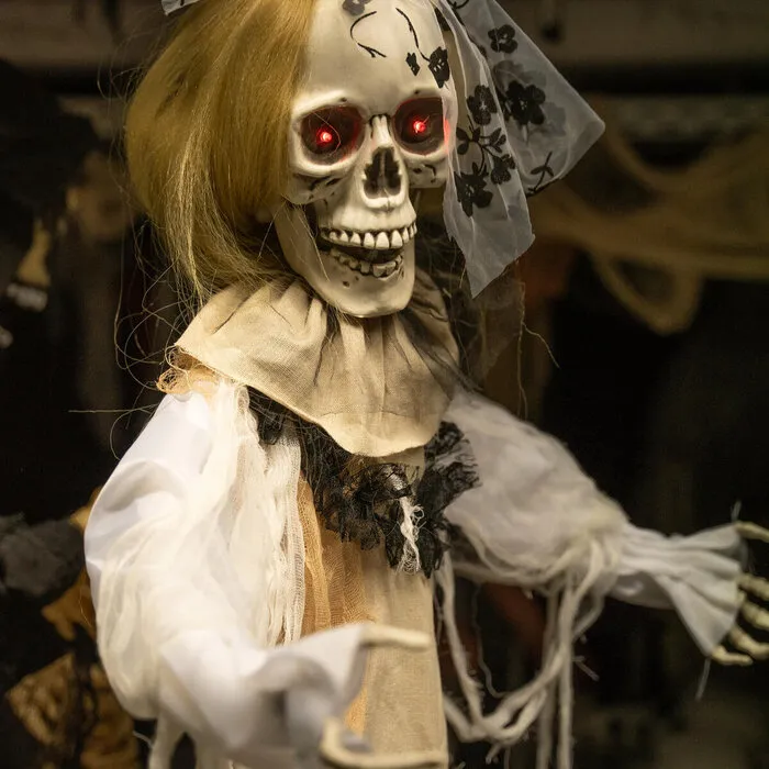 Europalms BRIDE - HALLOWEEN - 170 CM - MOVEMENT - LIGHT AND SOUND - EUROPALMS
