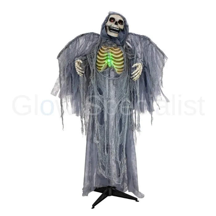 Europalms DARK ANGEL - HALLOWEEN - 160 CM - BEWEGING - LICHT EN GELUID - EUROPALMS