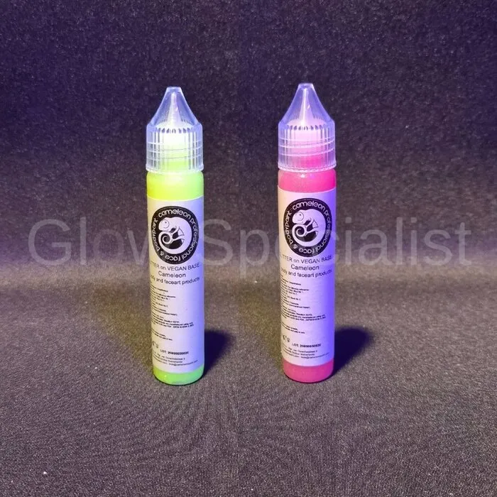 Cameleon GLITTER PEN - BODY & FACE - UV ROZE - CAMELEON