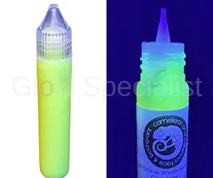 Cameleon GLITTER PEN - BODY & FACE - UV YELLOW - CAMELEON