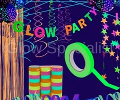 Glow Specialist GLOW PARTY DECORATIE PAKKET - UV / BLACKLIGHT