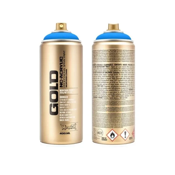 Montana Cans MONTANA GOLD - FLAME BLUE - 400 ML