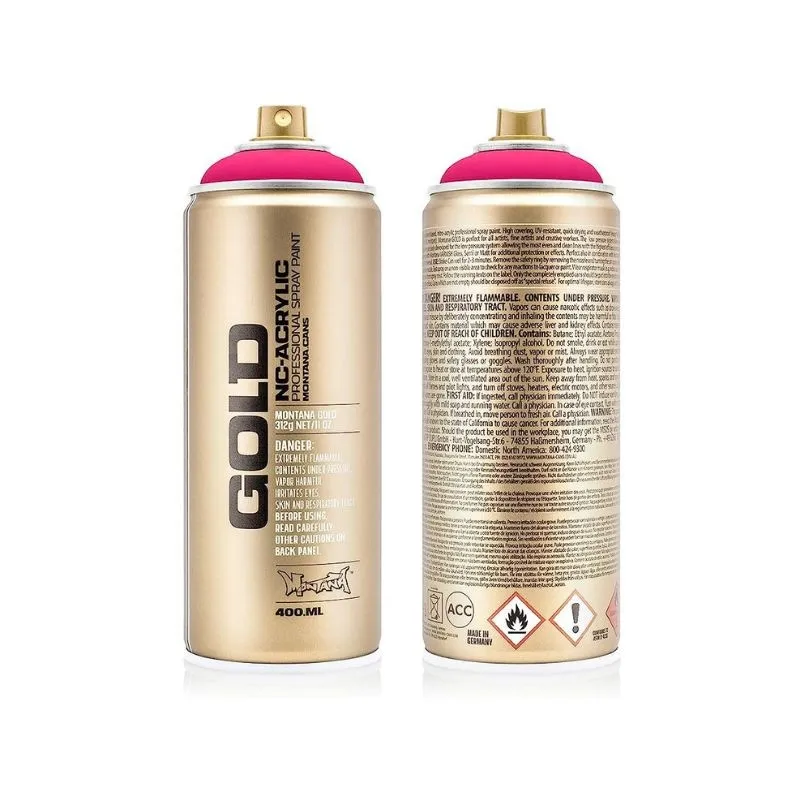 Montana Cans MONTANA GOLD - GLEAMING PINK - 400 ML