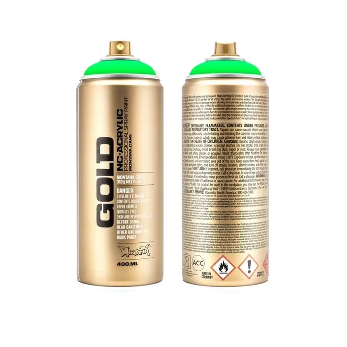 Montana Cans MONTANA GOLD - ACID GREEN - 400 ML