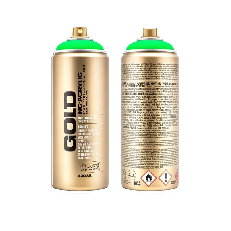 Montana Cans MONTANA GOLD - ACID GREEN - 400 ML