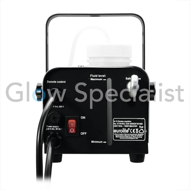 Eurolite Eurolite N‑10 Fog Machine – 400W – Compact – Fast Heat‑Up – Ideal for Light & Party Effects