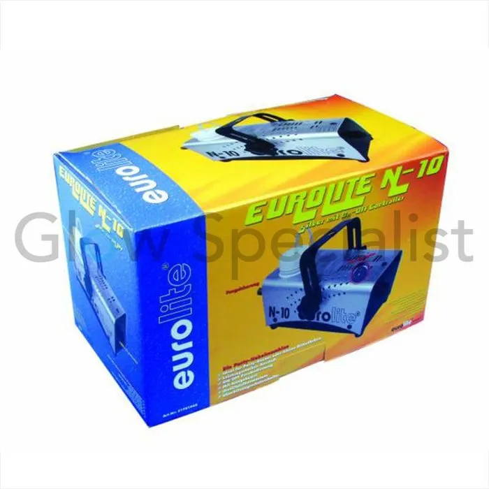 Eurolite Eurolite N‑10 Rookmachine – 400W – Compact – Snelle Opwarmtijd – Ideaal voor Licht- & Feesteffecten