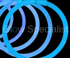 Glow Specialist BLUE GLOW BRACELETS - 1 TUBE - 100 PIECES