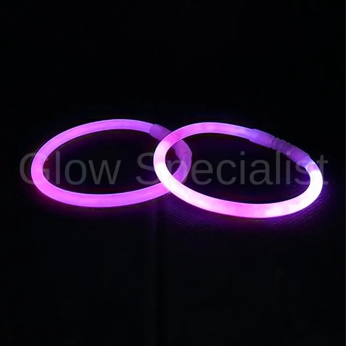 Glow Specialist ROZE GLOWARMBANDJES - 1 KOKER - 100 STUKS
