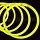 YELLOW GLOW BRACELETS - 1 TUBE - 100 PIECES