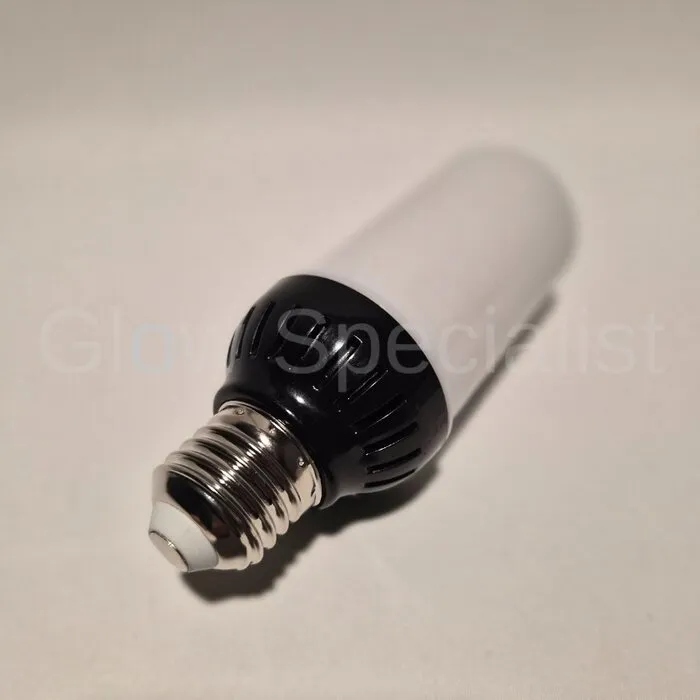 Firelamp FIRELAMP™ 3W - 465 LUMEN - E27L - 96 SMD - 1830K - ZWART OPAAL