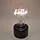 LED LAMP WITH TEXT - DREAM, LOVE OF HELLO - WARM WHITE - 2 X AAA