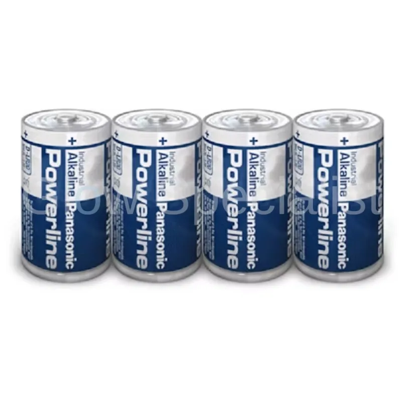 PANASONIC POWERLINE INDUSTRIAL - LR20 1.5 V - 4 PIECES