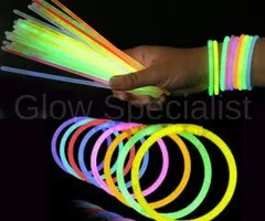 Glow Specialist MIXED GLOW BRACELETS - 1 TUBE - 100 PIECES