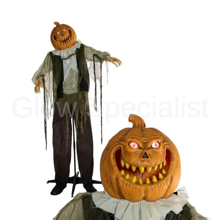 Europalms POMPOEN MAN - HALLOWEEN - 170 CM - BEWEGEND - LICHT EN GELUID - EUROPALMS