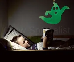 GLOW IN THE DARK GHOST - WALL DECORATION - ASSORTI