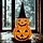 DUBBELE POMPOEN - HALLOWEEN LED DECORATIE - 90 CM - 50 LED