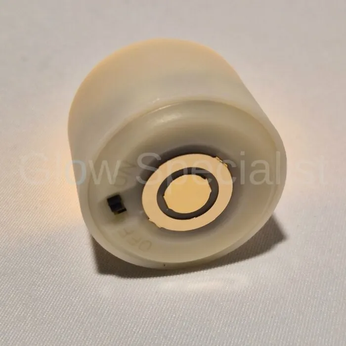 MovinFlame RECHARGEABLE TEA LIGHTS - 6 PIECES - MOVINFLAME - IVORY