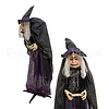 Europalms HEKS MARIE - HALLOWEEN - 180 CM - BEWEGING - LICHT EN GELUID
